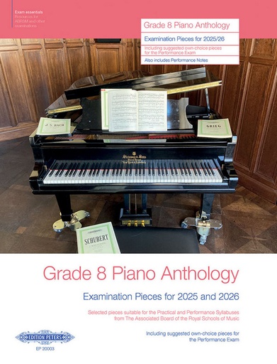 [506702] Grade 8 Piano Anthology 2025-26 für Klavier solo
