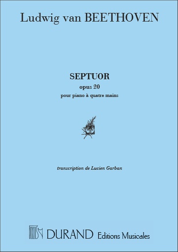 [506913] Septuor / Septett op. 20 - 4 Mains