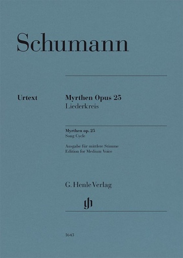 [509174] Myrthen op. 25 - mittlere Stimme