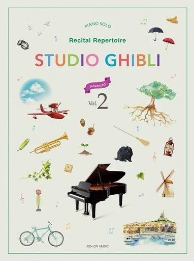 [509616] Studio Ghibli Recital Repertoire Vol. 2 - Advanced