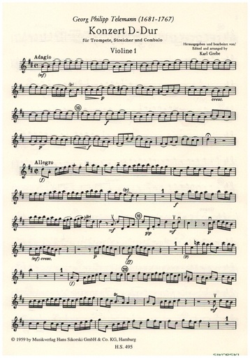 [509627] Konzert D-Dur