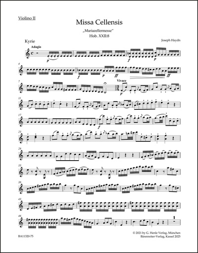 [509912] Mariazellermesse Hob. XXII:8