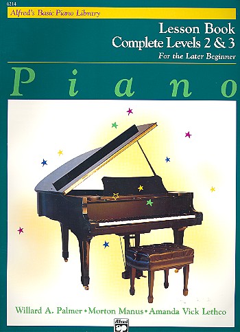 [509973] Alfred's Basic Piano Library - Lesson Book Complete Levels 2 & 3