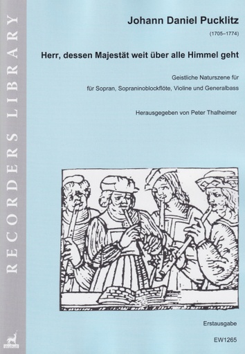 [510005] Herr dessen Majestät weit über alle Himmel geht