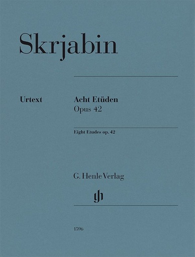 [510186] Acht Etüden op. 42