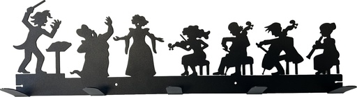 [510209] Garderobenhaken Musiker 45cm