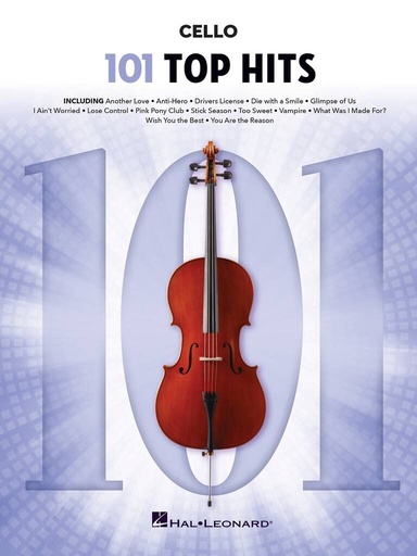 [510437] 101 Top Hits - Violoncello