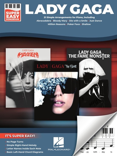 [510461] Lady Gaga - Super Easy Songbook