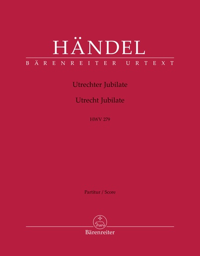[510496] Utrechter Jubilate HWV 279