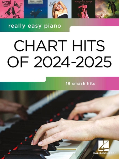 [510624] Chart Hits of 2024-2025 - Really Easy Piano