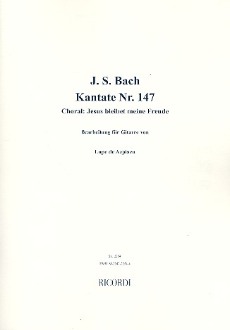 [510785] Jesus bleibet meine Freude (Choral Kantate Nr. 147)