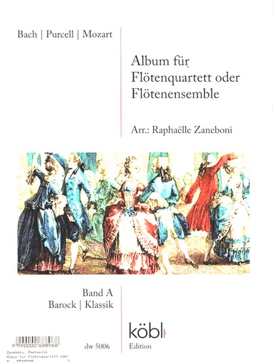 [510911] Album für Flötenquartett oder Flötenensemble