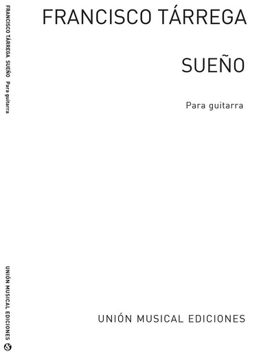 [510967] Tarrega Sueno Tremolo Estudio Guitar