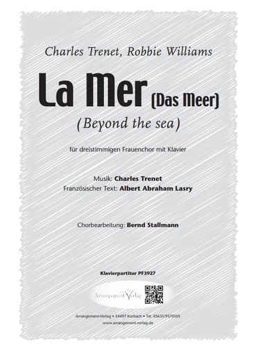 [511141] La Mer / Das Meer / Beyond the sea
