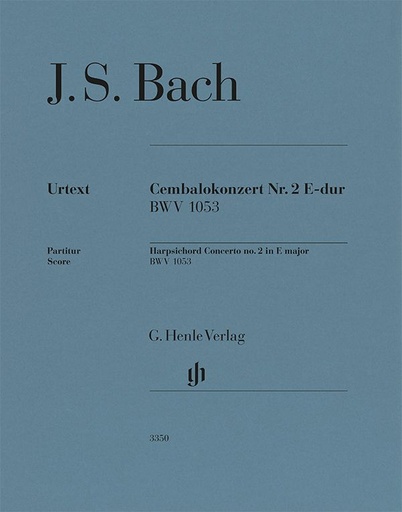 [511192] Cembalokonzert Nr. 2 BWV 1053