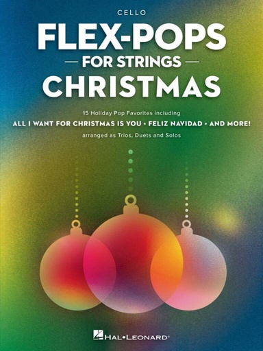 [511481] Flex-Pops for Strings - Christmas - Violoncello