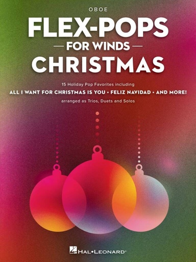 [511486] Flex-Pops for Winds - Christmas - Oboe