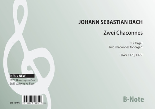 [511633] Zwei Chaconnes BWV 1178+1179