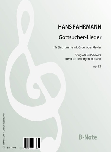 [511696] Sechs Gottsucher-Lieder op. 83