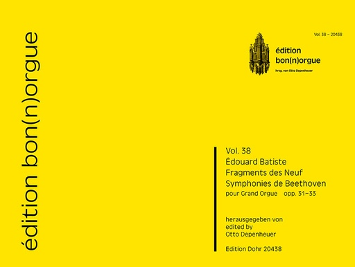 [511868] Fragments des Neuf Symphonies de Beethoven op. 31-33