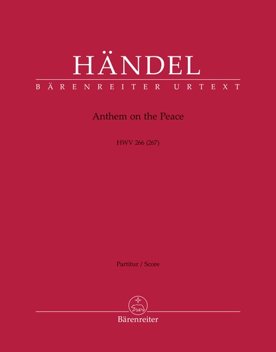 [511961] Anthem on the Peace HWV 266