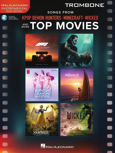 [512099] Songs from KPop Demon Hunters, Minecraft, Wicked and more Top Movies - Posaune