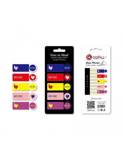 [512132] Page Marker I Love Music