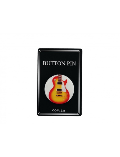 [512150] Ansteckbutton E-Gitarre rot/gelb