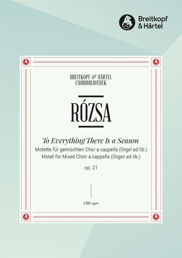 [512180] To everything there is a season op. 21