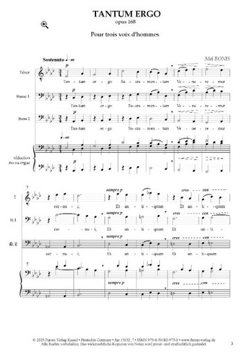 [512404] Tantum ergo op. 168