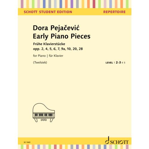 [512465] Frühe Klavierstücke op. 2, 4, 5, 6, 7, 9a, 10, 20, 28