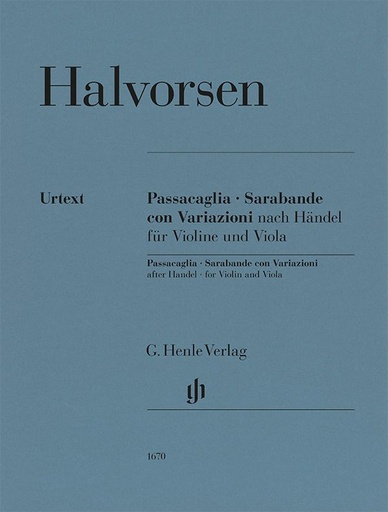 [512475] Passacaglia + Sarabande con Variazioni