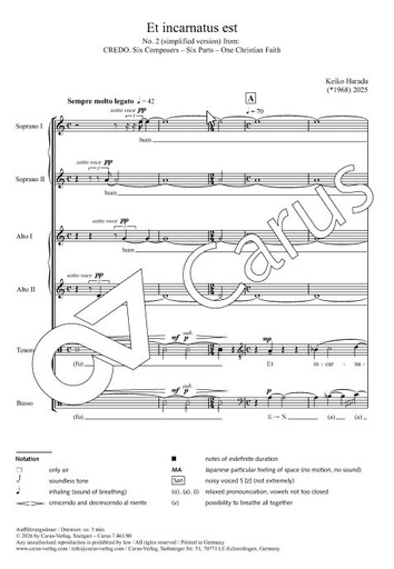 [512762] Et incarnatus est - vereinfachte Version