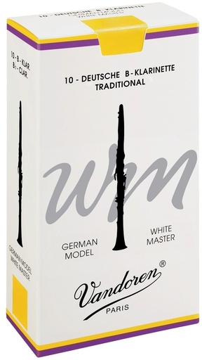 [512791] Vandoren White Master Bb-Klarinetten Blatt - Stärke 2 1/2