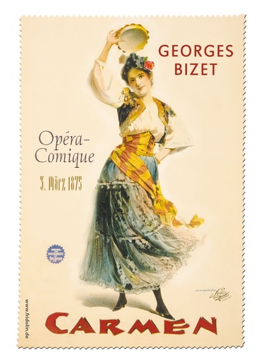 [512843] Brillenputztuch Carmen (Bizet)