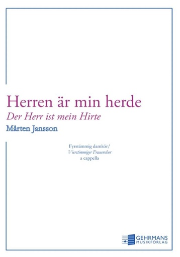 [513013] Herren är min herde / Der Herr ist mein Hirte
