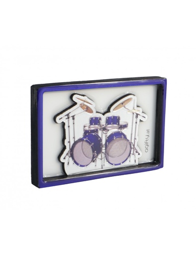 [513065] Magnet Schlagzeug - Framed