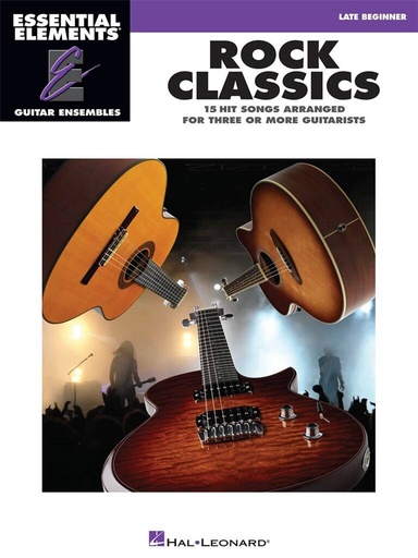 [513155] Rock Classics - Essential Elements Guitar Ensembles