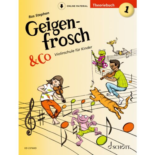 [513205] Geigenfrosch & Co Band 1 - Theoriebuch