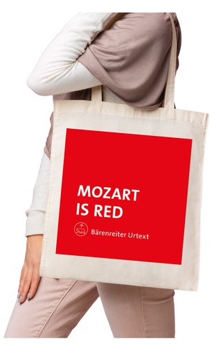 [513314] Tragtasche "Mozart is red"