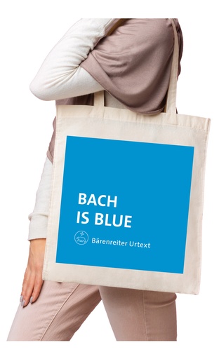 [513315] Tragtasche "Bach is blue"