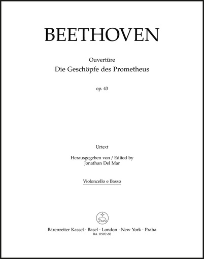 [513364] Ouvertüre "Die Geschöpfe des Prometheus" op. 43
