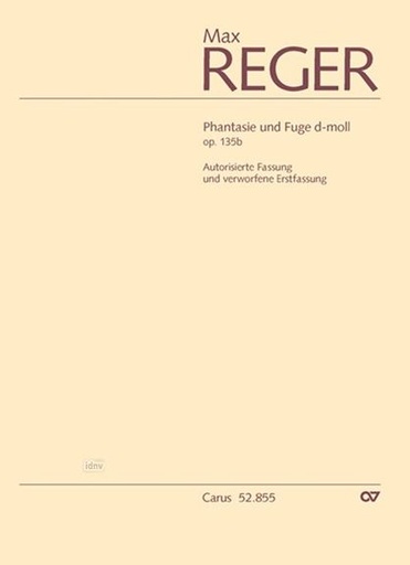 [513369] Phantasie und Fuge d-moll op. 135b (mit verworfener Erstfassung)