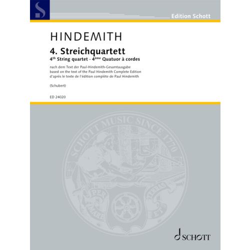 [513462] 4. Streichquartett op. 22 (1921)