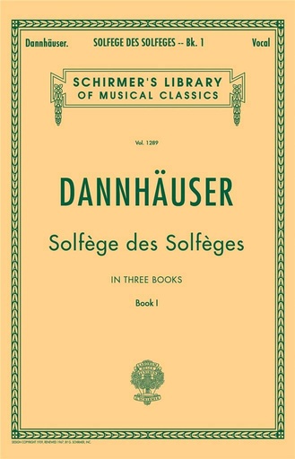 [513550] Solfege des Solfeges Band 1