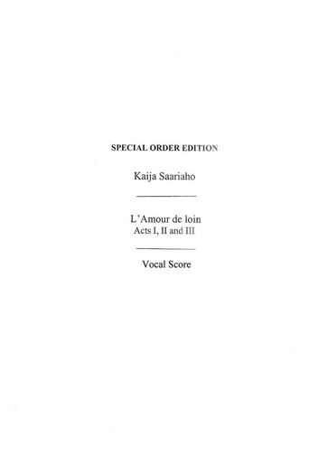 [513687] L'Amour de loin