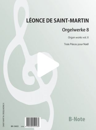 [513813] Orgelwerke 8: Trois pieces pour Noel