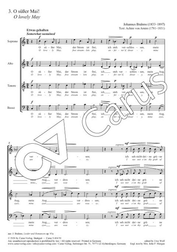 [513871] O süßer Mai! op. 93a/3