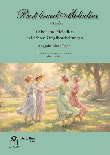 [513971] Best loved Melodies Band 6, Ausgabe ohne Pedal