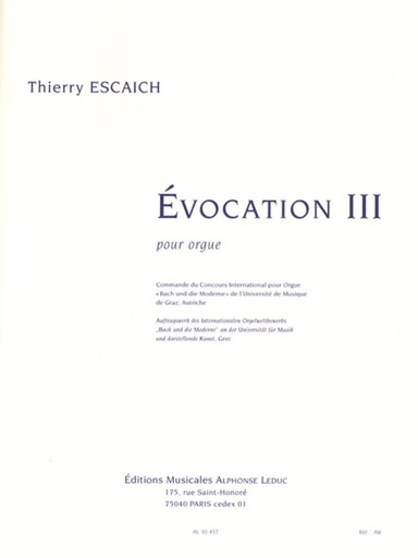 [514059] Evocation III (über Nun komm der Heiden Heiland)